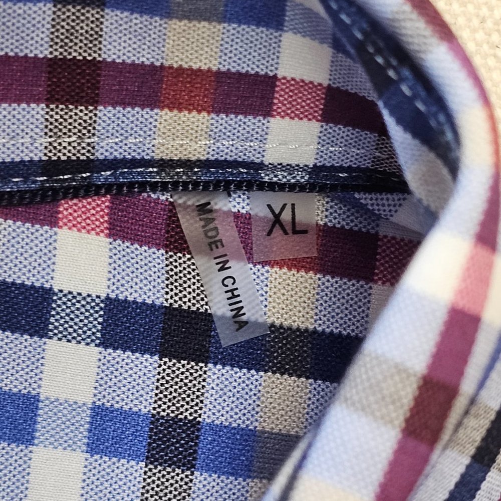 Bugatchi 8 Way Stretch Button Down Xl - image 5